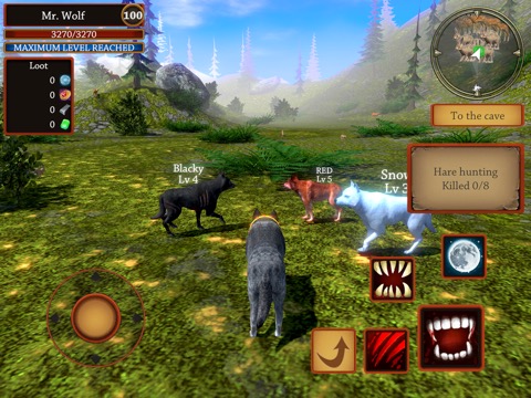 Wolf Simulator - Animal Gamesのおすすめ画像6