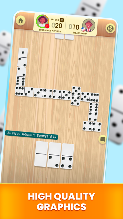 Dominoes- Classic Dominos Gameのおすすめ画像2