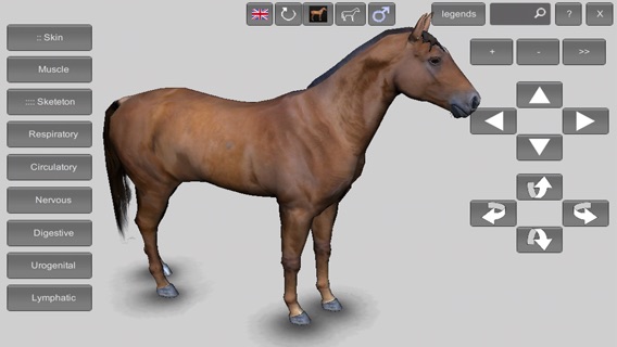 3D Horse Anatomy Softwareのおすすめ画像1