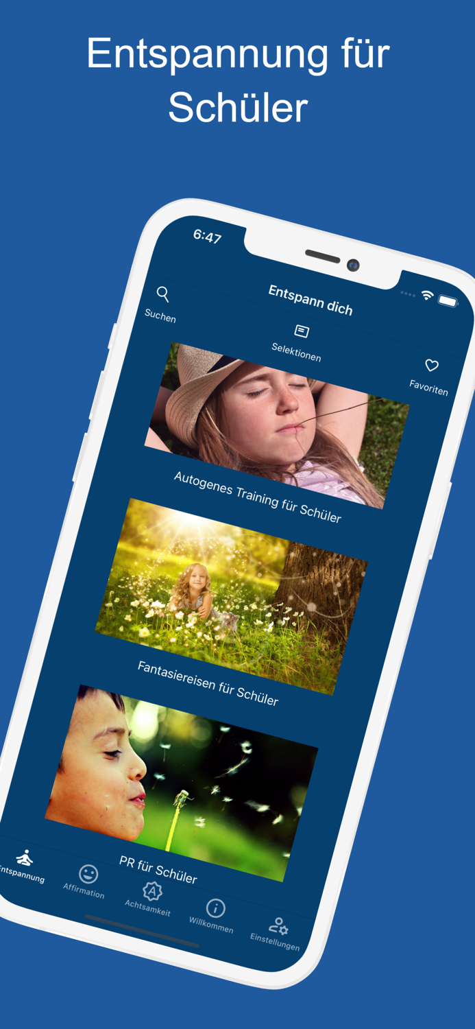 Entspann dich App