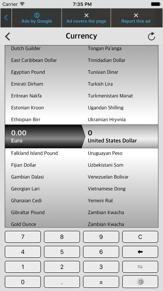 #2. Unit and Currency Converter (iOS) بواسطة: Victor Volochan