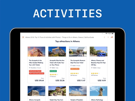 Athens Travel Guide iPad screenshot 6 - Travel app