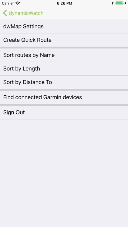 dynamicWatch Companion
