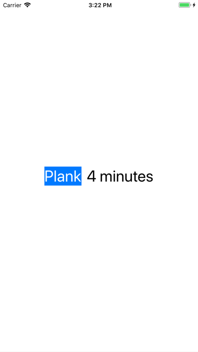 Plank Challenge 4 minutes Screenshot