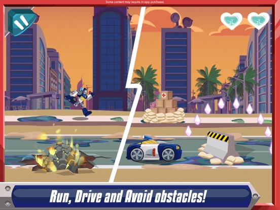 Transformers Rescue Bots: Dash iPad app afbeelding 2