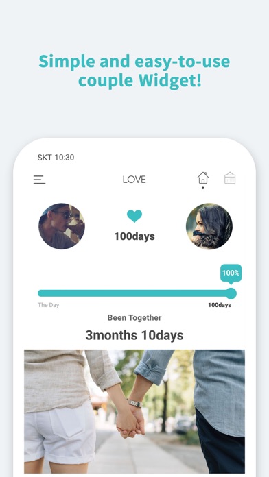 Couple Widget - Love Countdown Screenshot