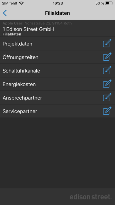Warning & Analysis APP Screenshot