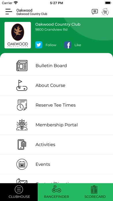 Oakwood CC Screenshot