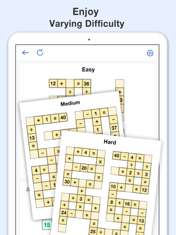 Math Cross - Math Puzzle Gamesのおすすめ画像2