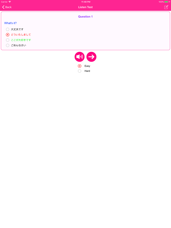 Learn Japanese Phrases Offline iPad screenshot 6 - Education app