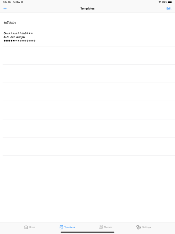 Mana Telugu Keyboard iPad screenshot 5 - Utilities app