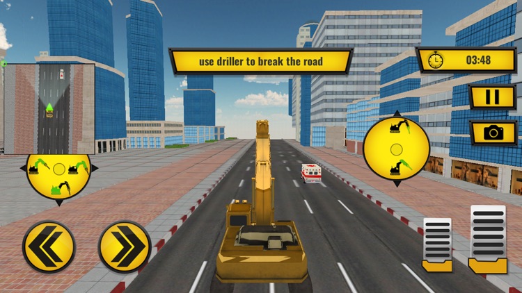 Excavator Game: Build Roads
