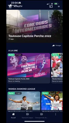Game screenshot Athlé TV apk