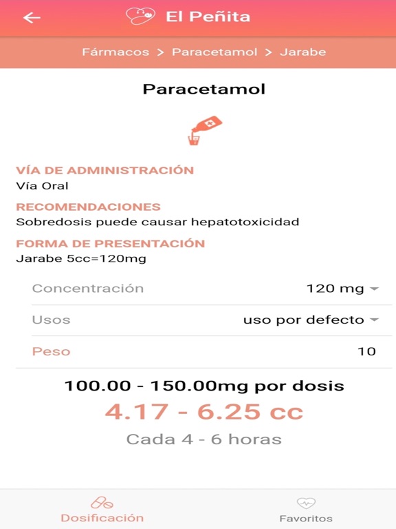 Dosis Pediátricas - El Peñita App Store preview screenshot 7