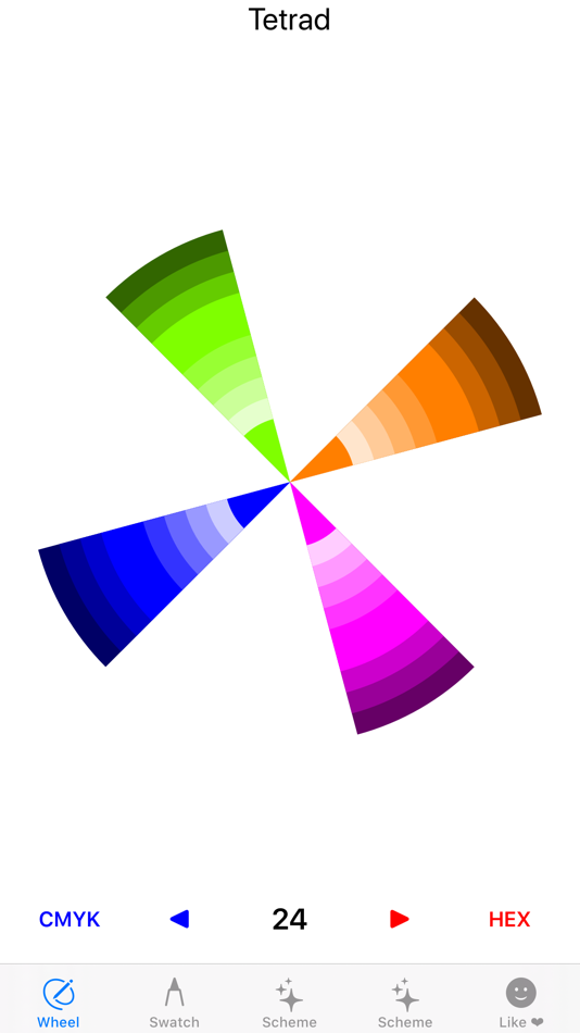 #4. Color As Hue (iOS) 由: Roberto Antonio Campusano Acosta