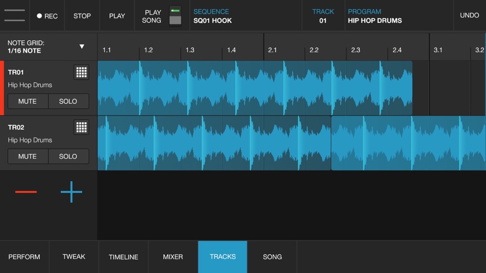 #7. iMPC Pro 2 for iPhone (iOS) Av: Akai Professional