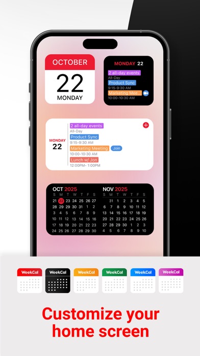 Week Calendar  - スマートプランナーのおすすめ画像9