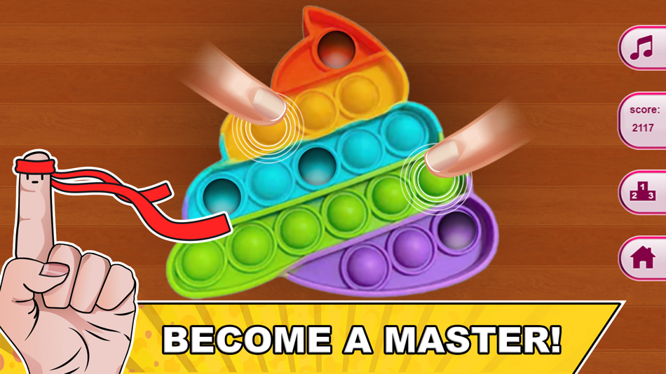 #5. Pop it Master: asmr calm games (iOS) By: Konstantin Radchenko