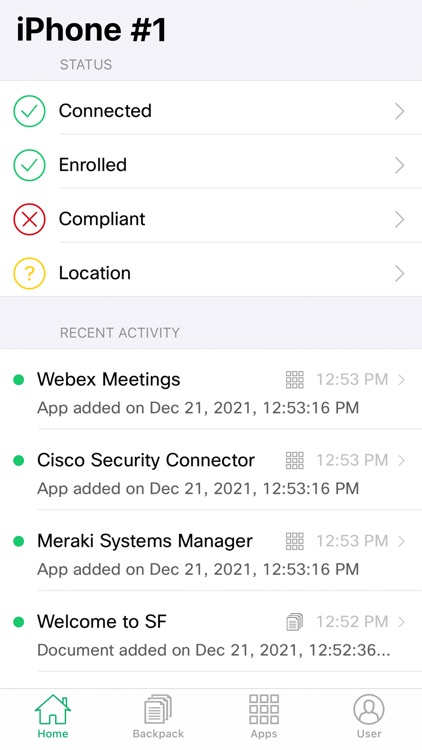 Meraki Systems Manager