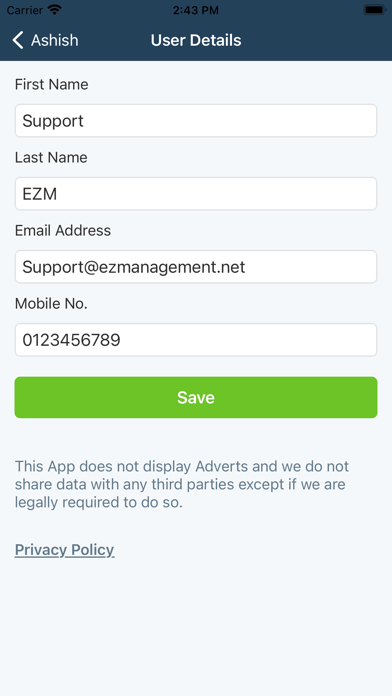 ServiceJobs Screenshot