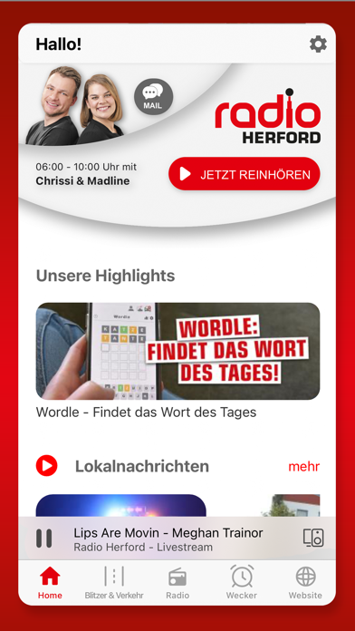 Screenshot #1 pour Radio Herford
