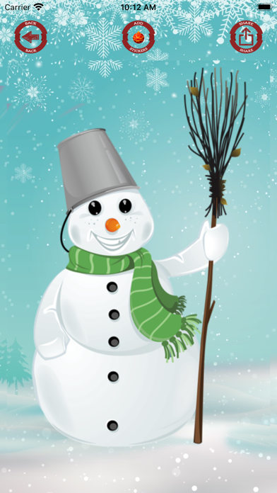 Decorate snowman Christmas Screenshot