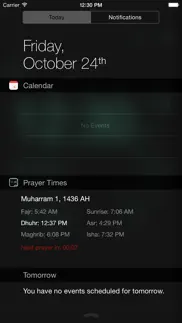 muslim alarm - full azan clock iphone screenshot 2