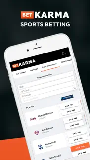 bet karma: sports betting iphone screenshot 1