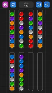 ball sort puzzle - color game iphone screenshot 2