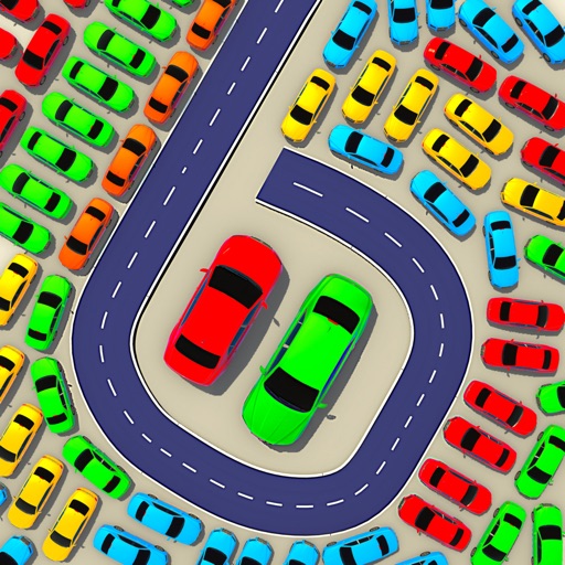 Car Out in Parking Traffic Download