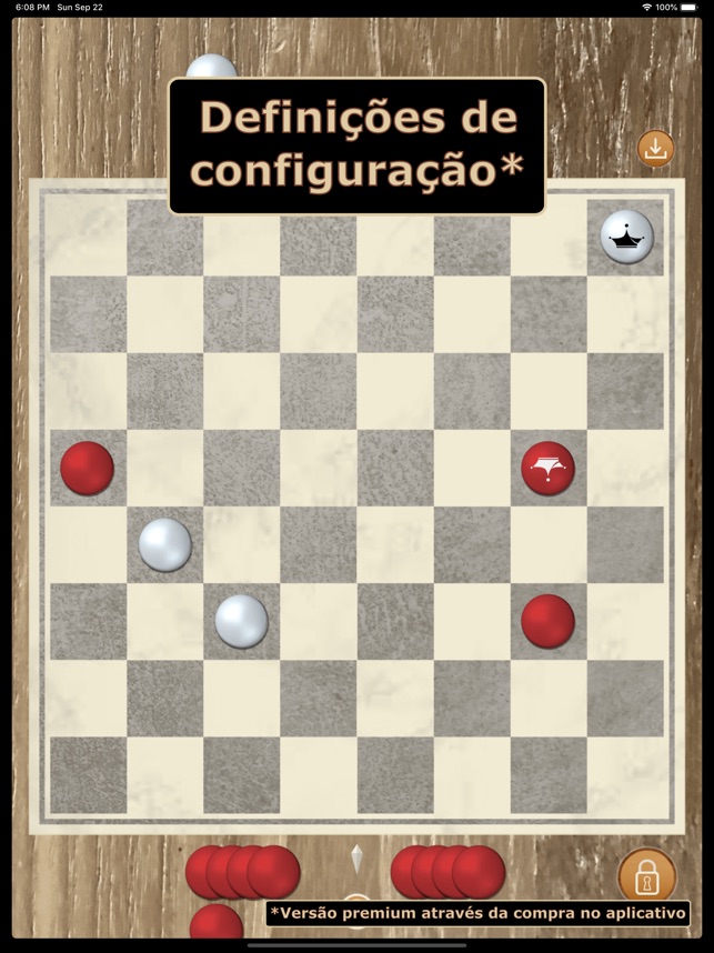 Damas Brasileiras - Brazilian Draughts na App Store