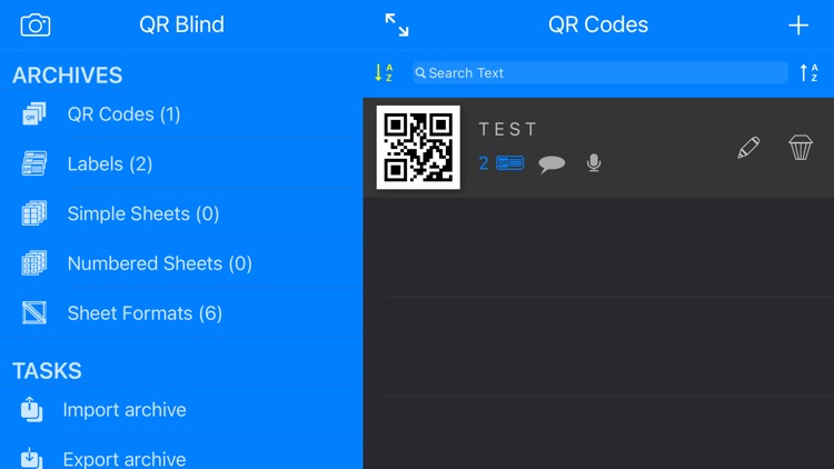 QR Blind