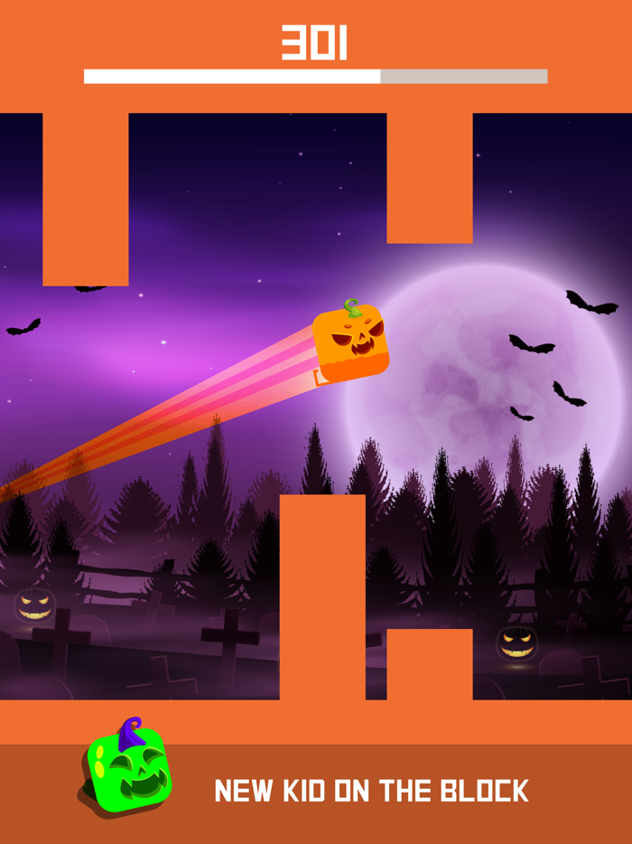 Square Bird Watch - Block Jump