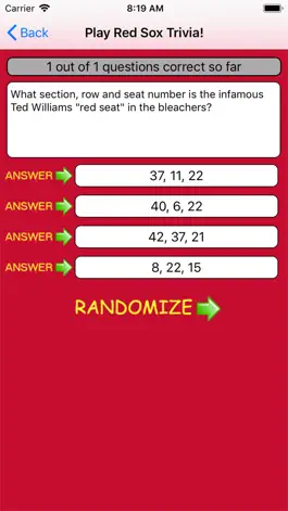 Game screenshot Trivia for Boston Red Sox Fans apk