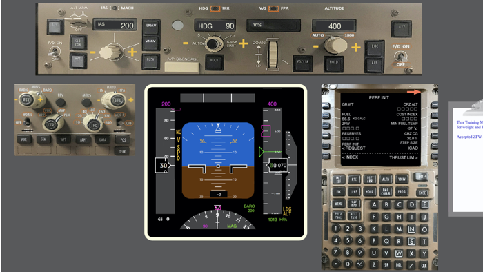 B777 Flight Deck