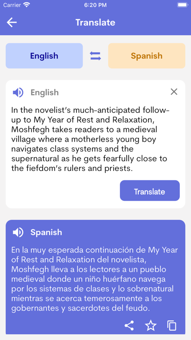Screenshot #2 pour All Languages Translator •