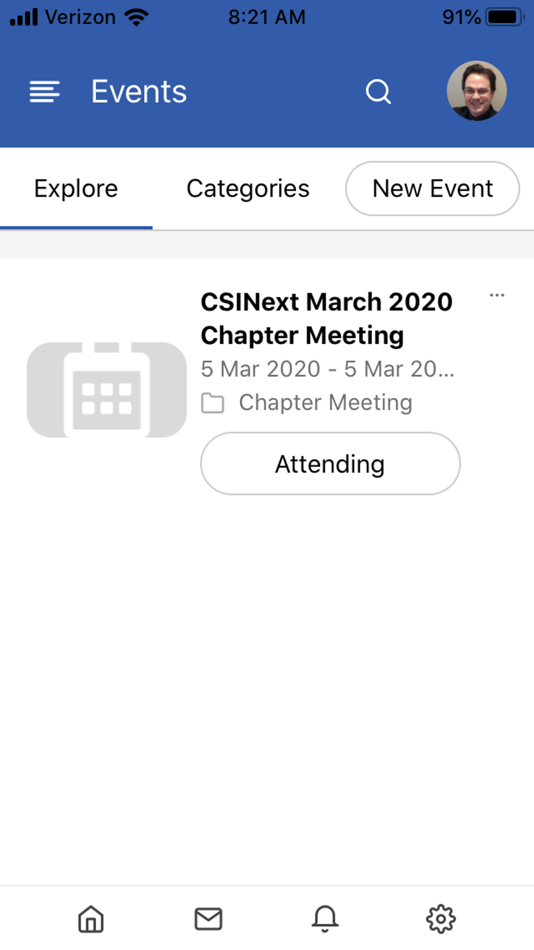 #4. CSINext Mobile App (iOS) 由: Daniel Hargreaves