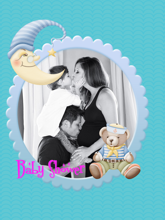 Screenshot #4 for Baby Shower Photo Frames Pro