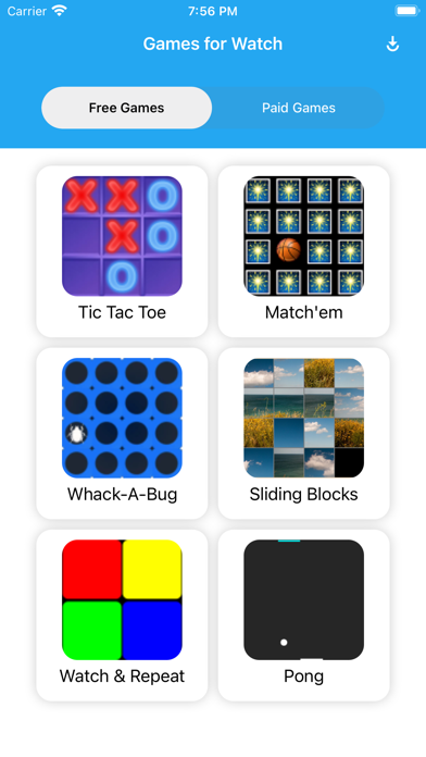 Games for Watch Screenshot