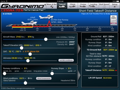 C172N Performance Pad - Education App | MWM