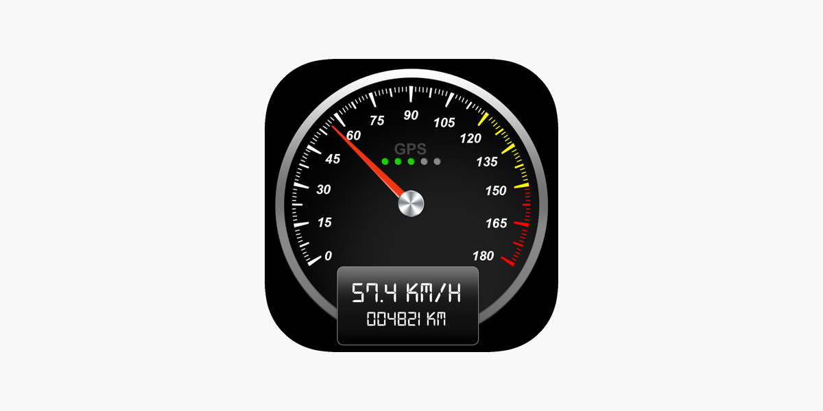 Compteur de vitesse GPS intell dans l'App Store
