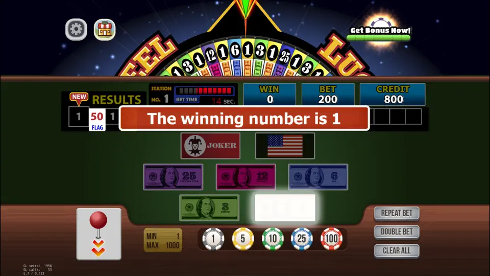 Las Vegas Slot Machine Wheel iPhone-skjermbilde 5