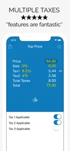 Sales Tax Discount Calculator screenshot #5 for iPhone