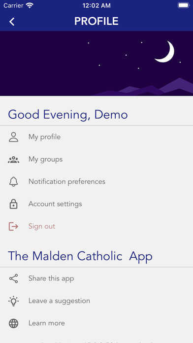 Malden Catholic Screenshot