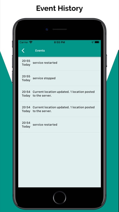 Track Driver's Phone Screenshot