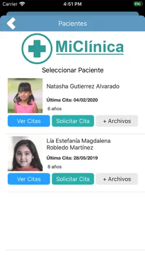 MedikAdmin Pacientes screenshot 2