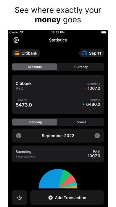 Spendy - Spendings reimagined Screenshot