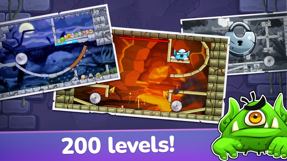 #4. Crush the monsters・Brain Games (iOS) By: HeroCraft Ltd.