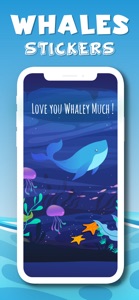 Whales Emojis screenshot #2 for iPhone