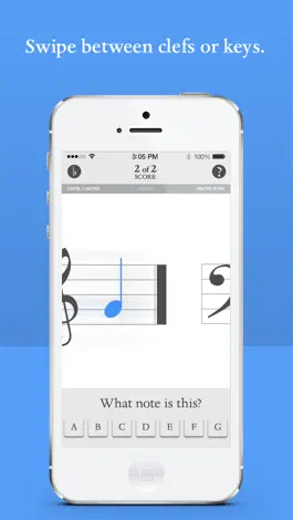 Game screenshot Blue Note Music Flash Cards hack